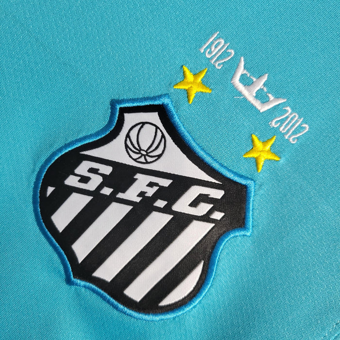 camisa retrô santos neymar 2012