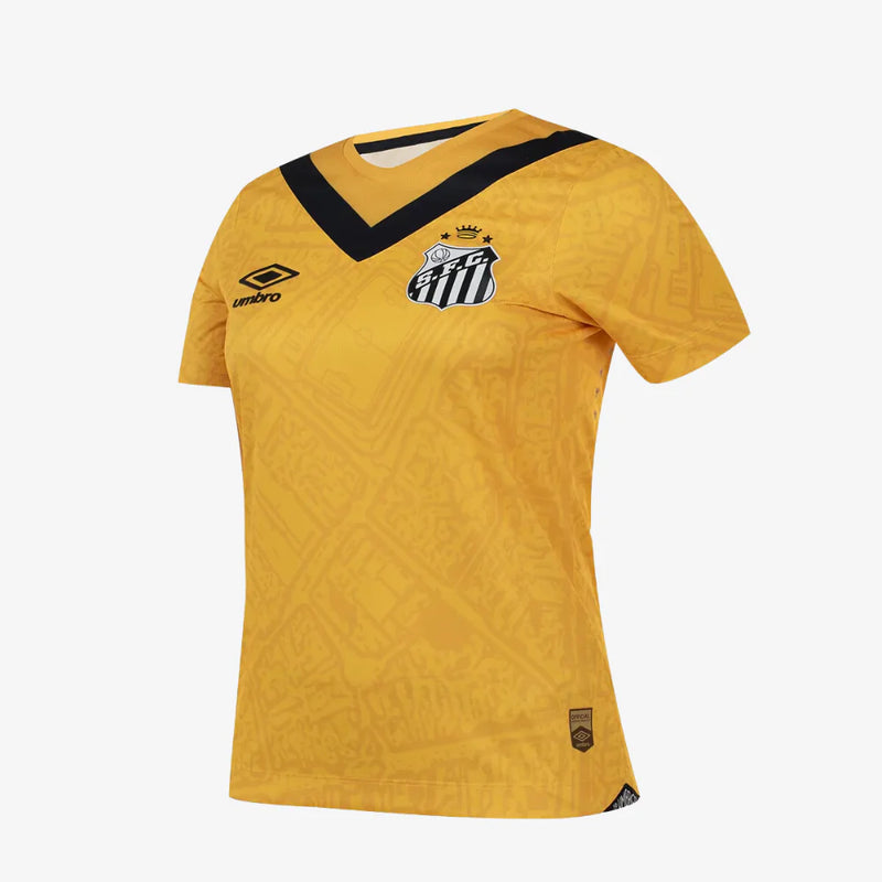 Camisa Feminina do Santos III 2024/25 + PERSONALIZAÇÃO GRÁTIS