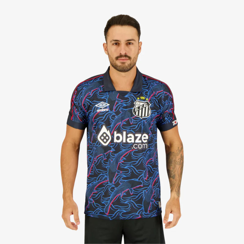 Camisa Santos Third 2023/24 + PERSONALIZAÇÃO GRÁTIS