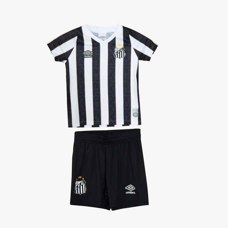 Kit Infantil Santos II 2024/25 + PERSONALIZAÇÃO GRÁTIS