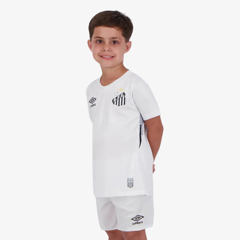 Kit Infantil Santos I 2024/25 + PERSONALIZAÇÃO GRÁTIS