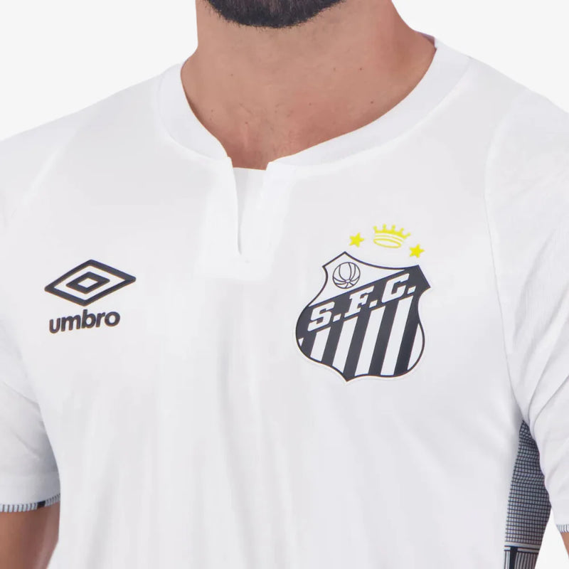 Camisa Santos Home 2024/25 + PERSONALIZAÇÃO GRÁTIS