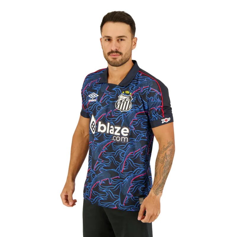 Camisa Santos Third 2023/24 + PERSONALIZAÇÃO GRÁTIS