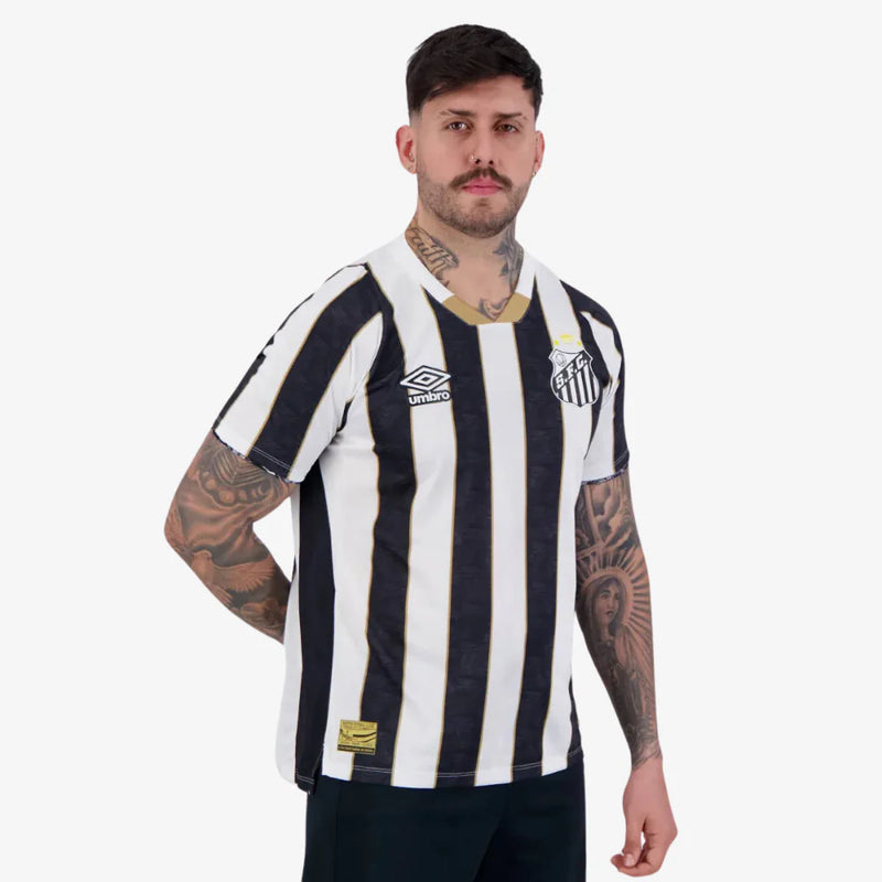 Camisa Santos Away 2024/25 + PERSONALIZAÇÃO GRÁTIS