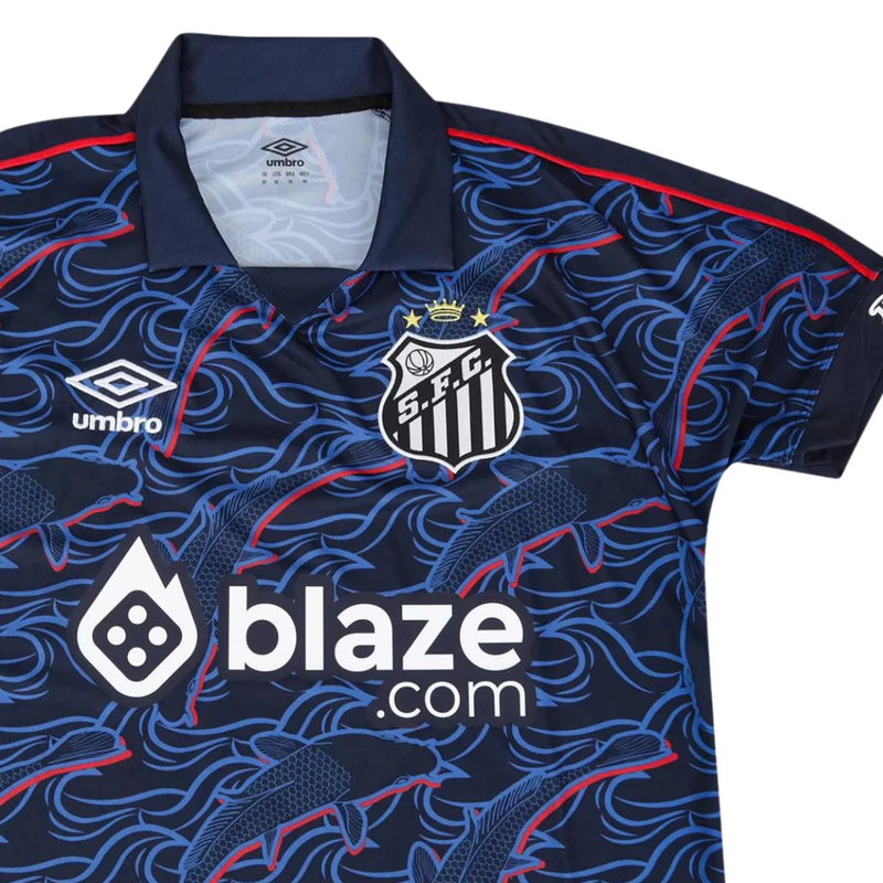 Camisa Santos Third 2023/24 + PERSONALIZAÇÃO GRÁTIS