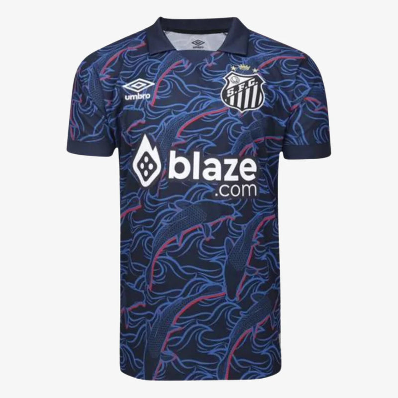 Camisa Santos Third 2023/24 + PERSONALIZAÇÃO GRÁTIS