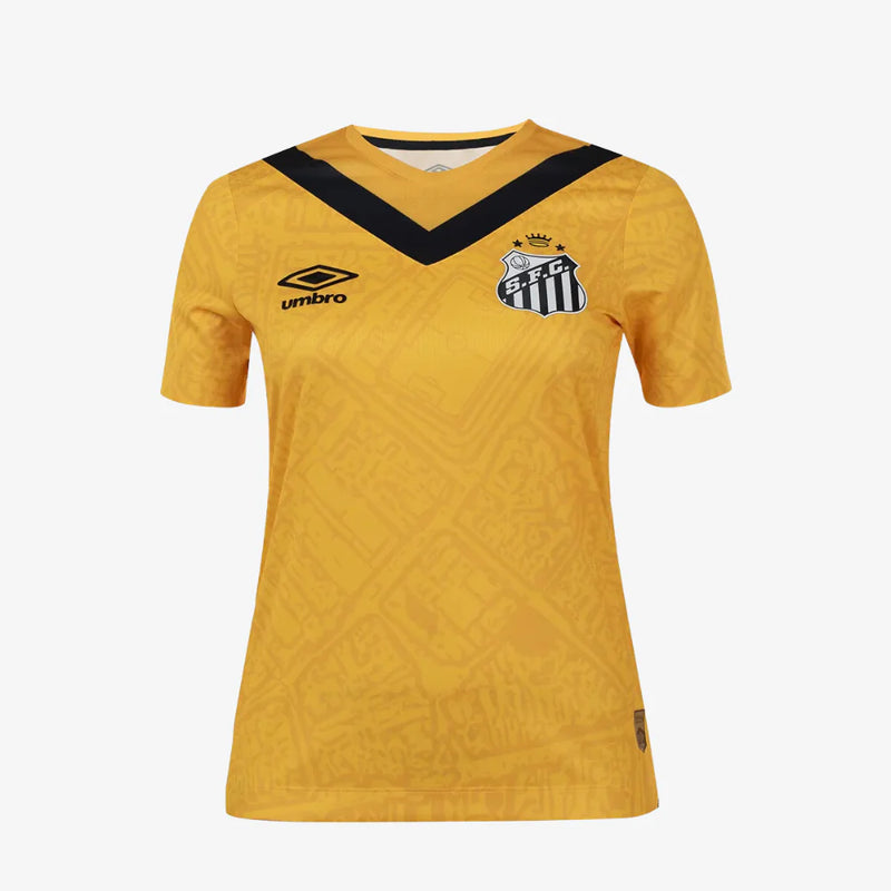 Camisa Feminina do Santos III 2024/25 + PERSONALIZAÇÃO GRÁTIS