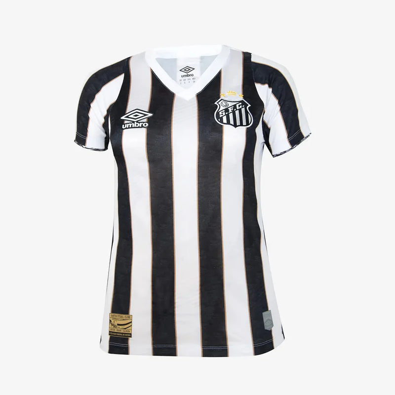 Camisa Feminina do Santos II 2024/25 + PERSONALIZAÇÃO GRÁTIS